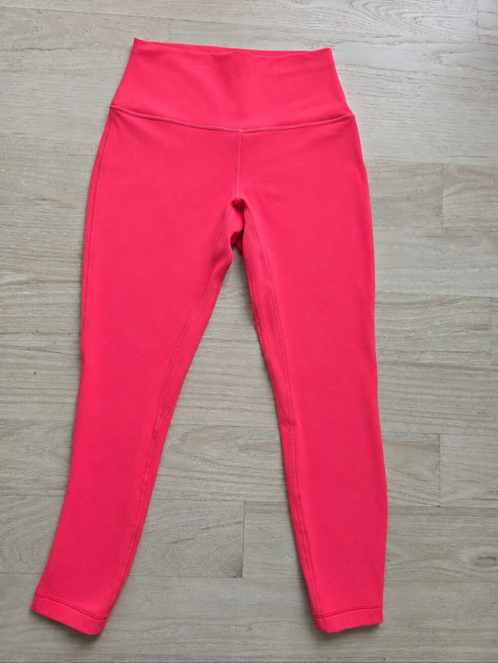 Lululemon Athletica Red Coral Leggings